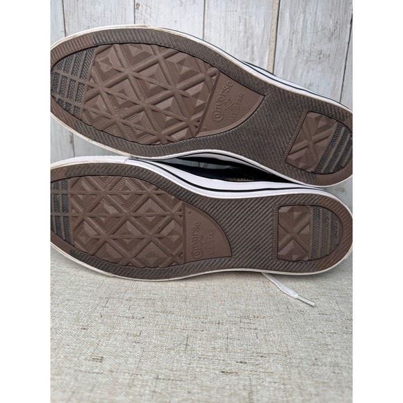 Converse Chuck Taylor All Star Mid Black Camo Sneakers Men 8.5 Women 10 - Picture 6 of 6